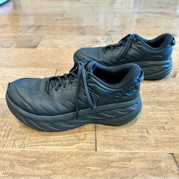 Hoka One One Men's Bondi SR Running Shoes Black Size EUC